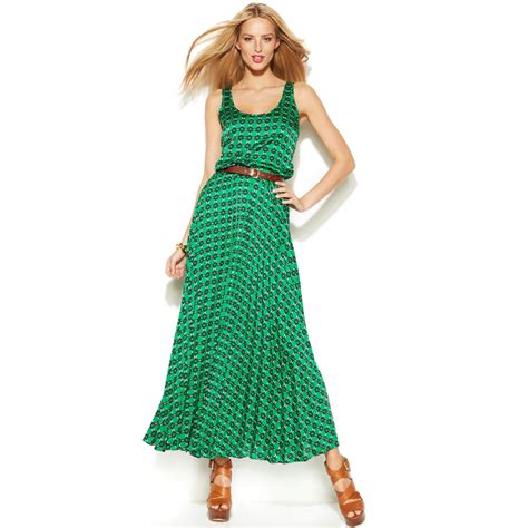 michael kors green dress